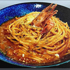 有頭海老のビスクパスタ（パスタセット）の写真