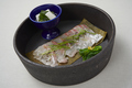 料理メニュー写真&nbsp;真鯛の昆布〆　蕪の桜甘酢漬け