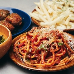 生パスタの懐かしナポリタン