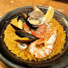 魚介のパエリア