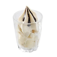 バニラソフト/チョコバニラソフト/ストロベリーバニラソフト/黒蜜きなこソフト　各