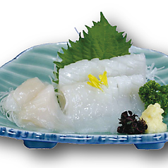 いか軟骨の唐揚げ 藻塩or醤油/スルメイカの一夜干し/ヤリイカ刺し