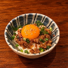 月見鶏そぼろポテサラ