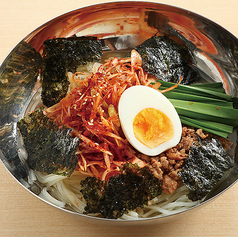 ピリ辛ねぎ旨辛冷麺