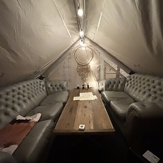 冬にはテント個室席もございますので、天候を気にせずお過ごしください◎