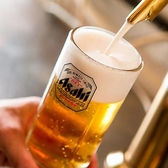 ビール、カクテル、サワー、日本酒やソフトドリンクなど充実のドリンクを揃っております！アラカルト料理を楽しめる単品飲み放題現在1980円～！当店自慢な料理を楽しみながら自分に合うお酒をご堪能くださいませ♪3時間飲み放題付きコースもご提供しておりますので、是非メニューページへご確認を！