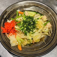 ホルモン皿うどん