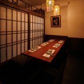 少人数から団体様までご利用できる個室を完備しております◎宴会や女子会、デートなどにピッタリ♪他人の目を気にせずワイワイしながら料理を楽しめます！3時間飲み放題付きお得なコースがたくさんご用意しておりますので是非ご利用ください！