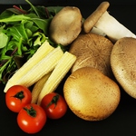 野菜にもこだわり有。広島・島根産を中心に厳選しています。