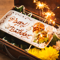 お祝い.記念日に♪デザートプレート無料特典!