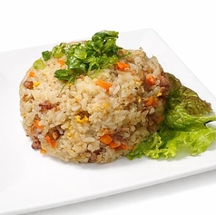 スパム焼飯セット(スープ付)