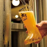 【自慢の生ビール】徹底した温度管理や品質管理で、専門店ならではの美味しい生ビールをご提供しております。ご宴会コースご利用のお客様も飲み放題でご利用いただけます！