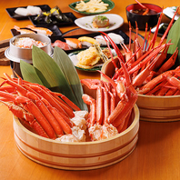 高級食材の「蟹」をいつでもお手軽に食べられる店！！