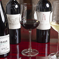 お料理や串揚げに合わせたペアリングのご提案も承ります