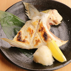 ブリカマ塩焼き