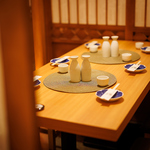 落ち着きのある完全個室。少人数から団体様まで周囲を気にせず過ごせるプライベート空間を錦糸町で！