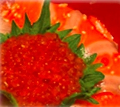 銀鮭いくら小丼