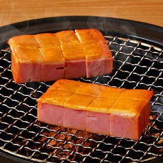 厚切りハムチーズの燻製