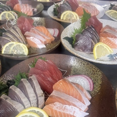 鮮度抜群!お任せ鮮魚盛り合わせ