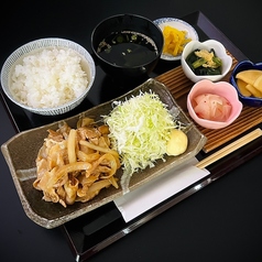 豚の生姜焼き定食