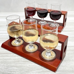 白ワイン3種飲み比べ