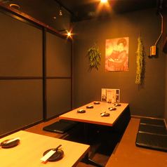 【掘りごたつ】個室の掘りごたつなのでゆっくりと食事をお楽しみいただけます！合コン、飲み会、女子会、誕生日会など様々なシーンに最適♪