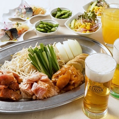 サッポロビール北海道工場庭園レストランヴァルハラのコース写真