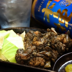 宮崎鶏ももの炭火焼き