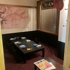 こちらは、10名様まで入れる個室です