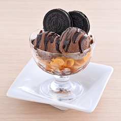 大人のビターチョコアイスパフェ