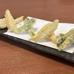 春の天ぷら盛り