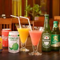 ベトナムならではのお酒を多数取り揃えております。