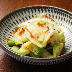 搾菜のXO醤和え