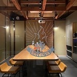 宴会、女子会、ママ会、お祝い、大人の飲み会、ゲーム、映画鑑賞、セミナー 色々使える個室あり