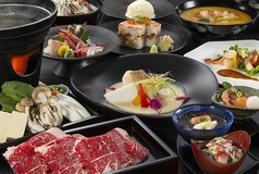 旬越料理 妙高のコース写真