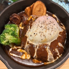 とろける温玉ハンバーグ ～濃厚デミ～