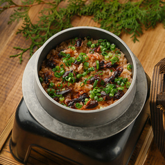 ホタルイカの釜飯