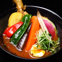 やわらかチキンと季節の旬野菜カリー