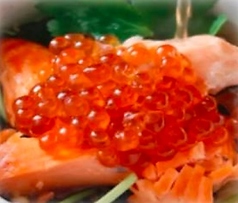 焼き鮭といくらのお茶漬け