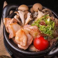 阿波尾鶏と木ノ子の和ヒージョ