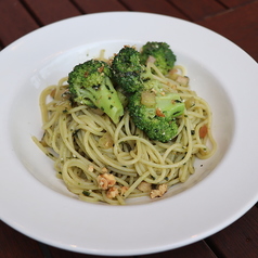 ルッコラのジェノベーゼ風パスタ