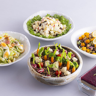 豊富なメニュー