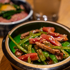 牛たたきとパリパリピーマンの冷製チンジャオロース