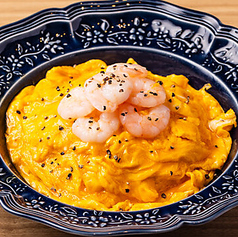 たっぷり海老のトロ卵チャーハン
