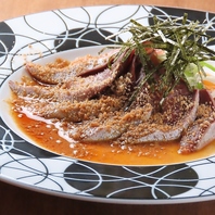 お刺身はもちろん海鮮系メニューが充実