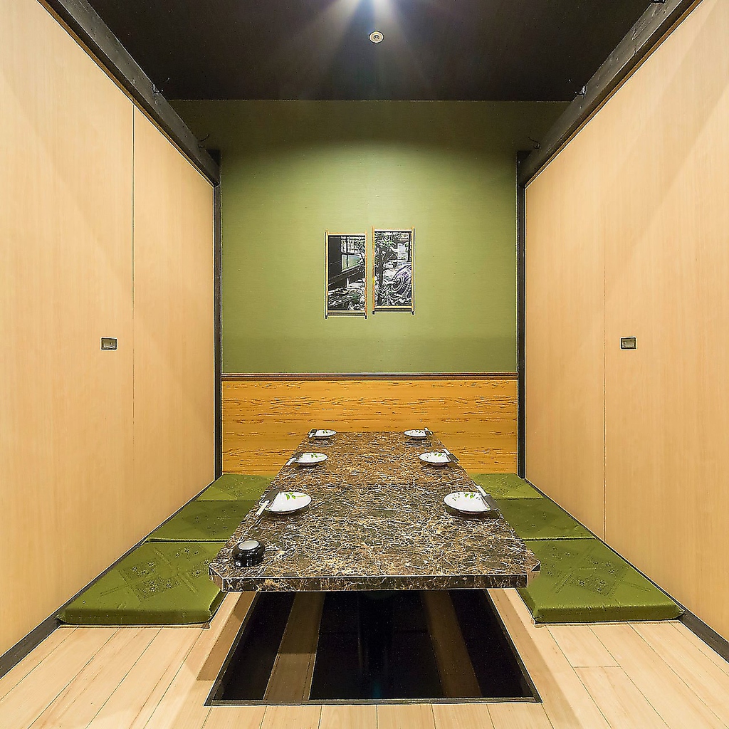 【全席個室】掘りごたつでゆったり宴会を…2名様～最大104名様迄ご案内可能です。