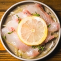 料理メニュー写真&nbsp;魚屋の豆皿カルパッチョ
