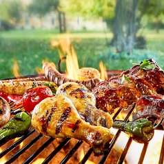 昼から贅沢に楽しむボリューム満点のBBQランチ