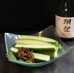 蕎麦の実もろきゅう