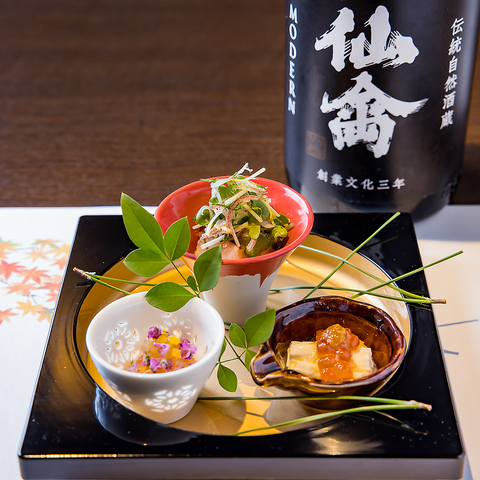 旬の味覚を取り入れ、『産地・品質・鮮度』上質なもののみを厳選してご提供いたします